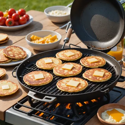 Выпечка: сырники на гриле — новый взгляд на любимое блюдо