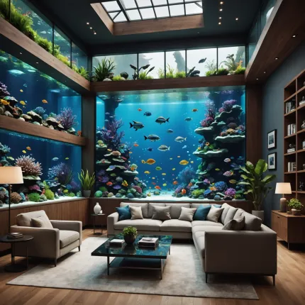 Самые большие аквариумы дома: Рекорды частных коллекций, которые поражают воображение